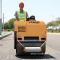500kg Walk Behind Single Wheel Compactor Road Roller With Electromagnetic Clutch